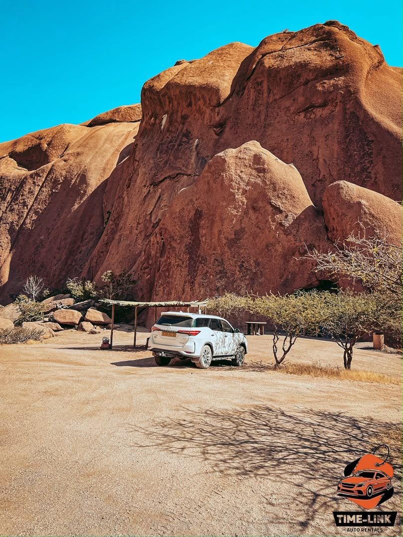 Time-Link transfer vehicle in Namibia