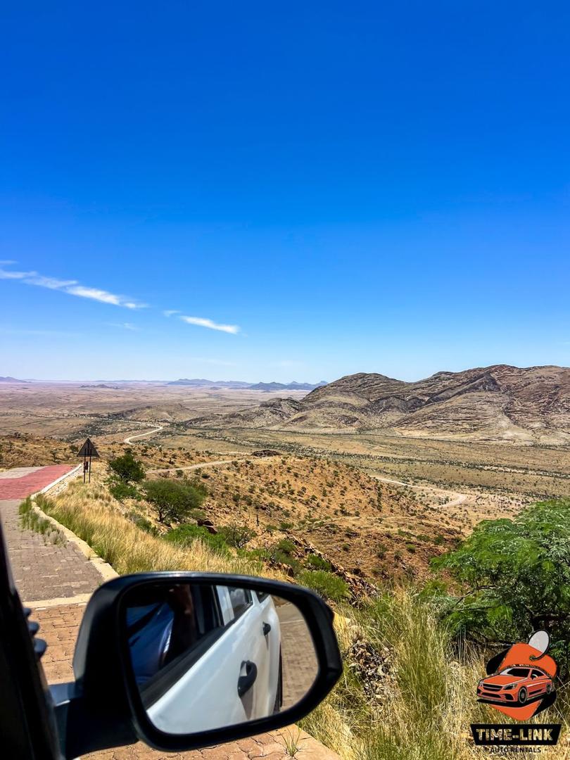 Time-Link transfer vehicle in Namibia