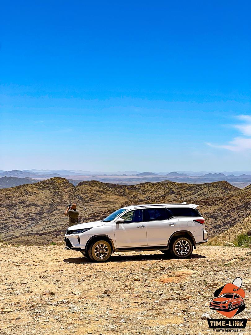 Time-Link transfer vehicle in Namibia