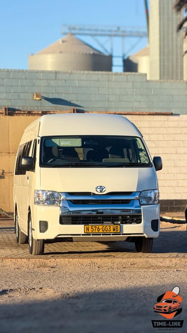 Toyota Quantum passenger van for rent in Walvis Bay, Namibia