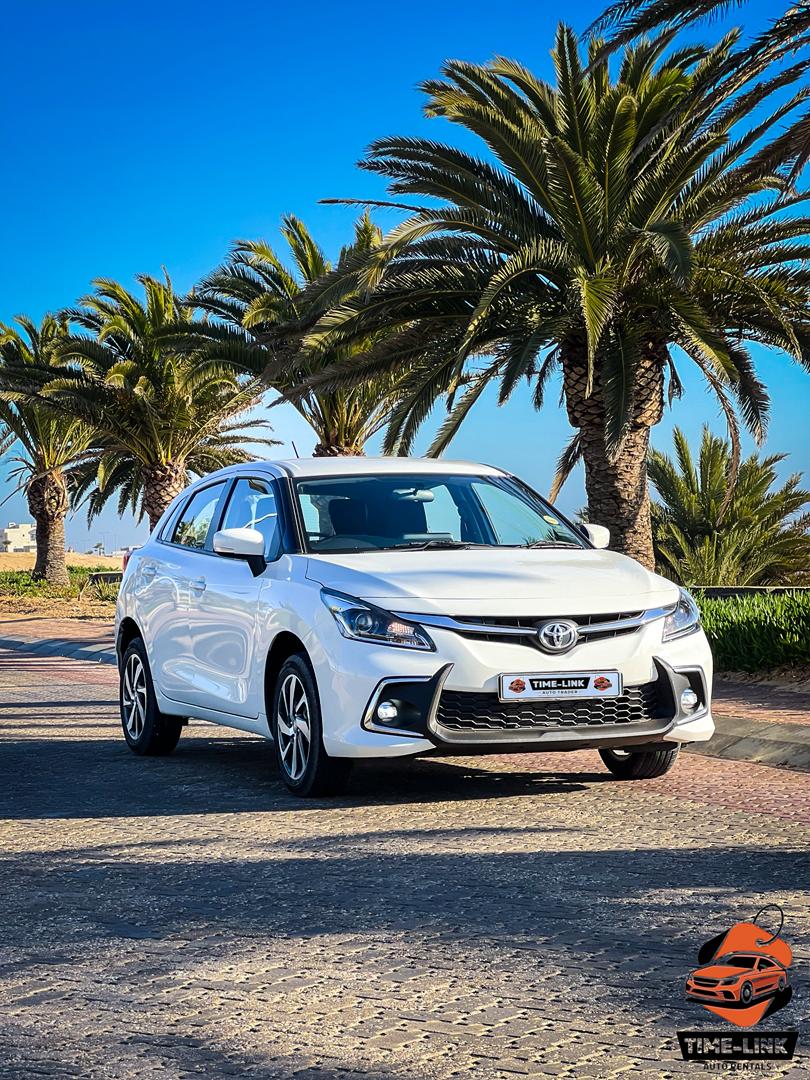 Toyota Starlet economy for rent in Walvis Bay, Namibia