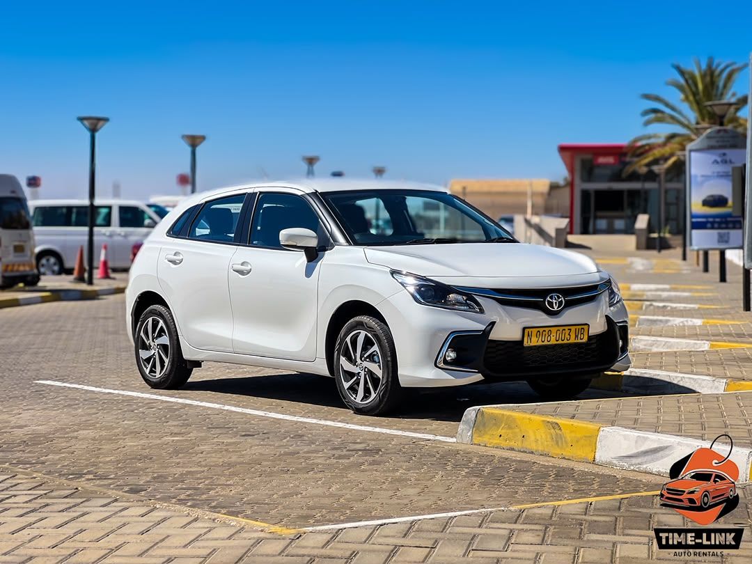 Toyota Starlet economy for rent in Walvis Bay, Namibia